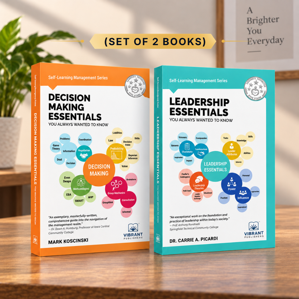 Decision Making & Leadership Essentials Combo: Heuristics, Probability, Game Theory, Ethics & High-Performance Teams (Set of 2 Books)