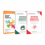 Business Statistics, Analytics & Decision-Making Essentials: Complete Data Analysis, Visualization, Predictive Tools & Strategic Planning for Business Professionals - Set of 3 Books