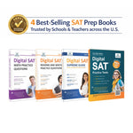 Digital SAT Prep Ultimate Self-Study Course : Set of 4 Books