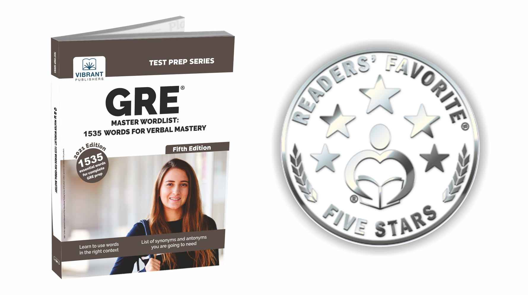 GRE Master Wordlist Gets a 5-star Rating from Readers’ Favorite