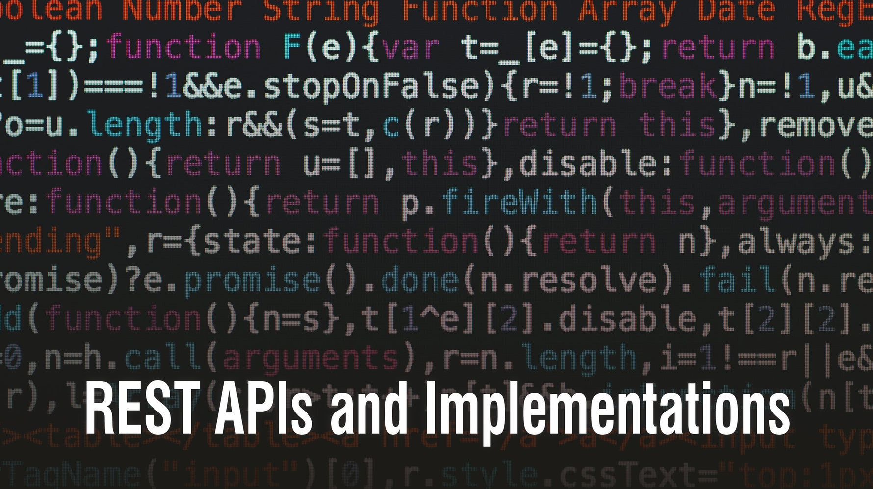 REST APIs and Implementations