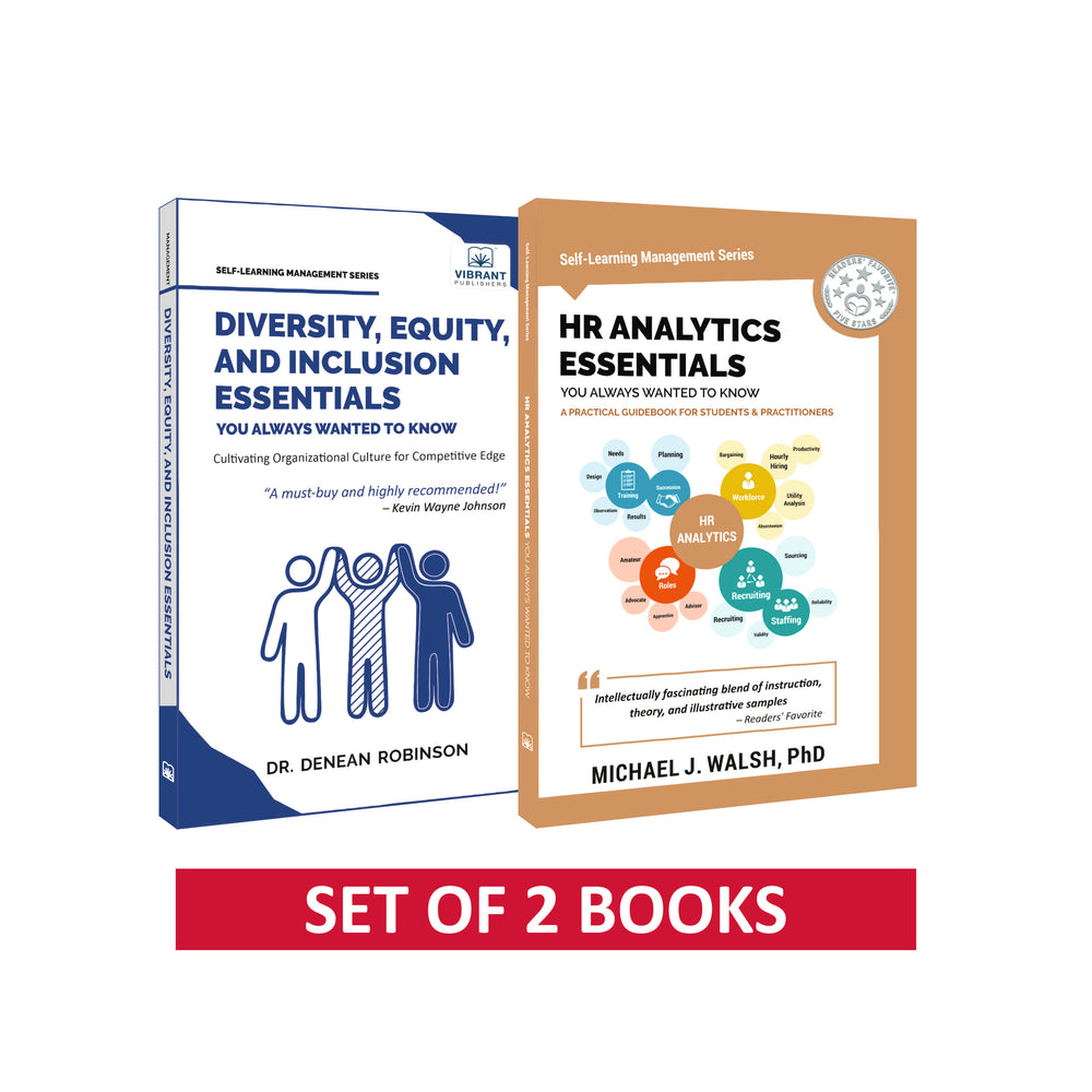 Learn DEI and HR analytics with Vibrant's Essentials Books