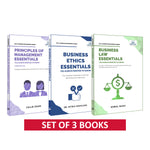 Management, Business Ethics & Business Law Essentials: Leadership, Governance, Contracts, IP, Employment, Tax & Data Protection (Set of 3 Books)