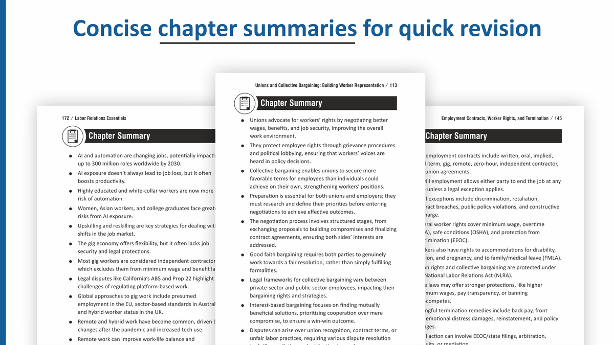 Labor Relations Essentials You Always Wanted to Know