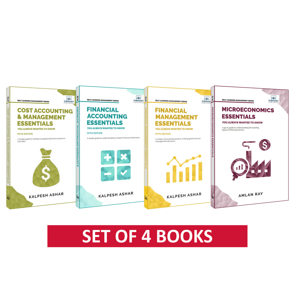 Microeconomics and Finance Essentials - Includes books on Microeconomics, Financial Accounting, Financial Management, Cost Accounting & Management (Set of 4 Books)