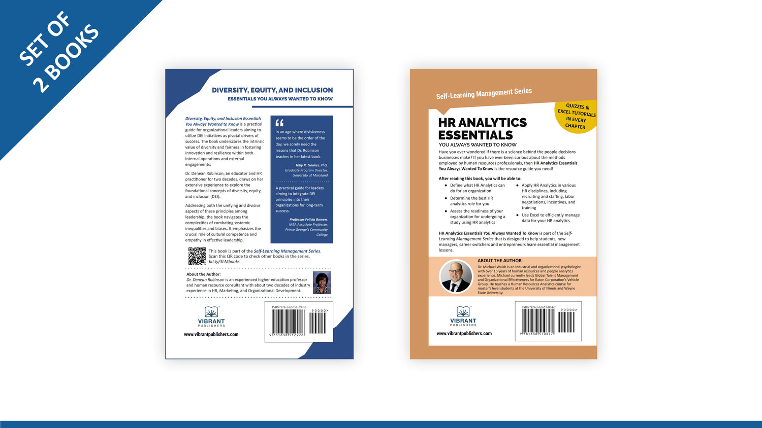 Learn DEI and HR analytics with Vibrant's Essentials Books