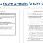Master Business Communication and Draft Effective Business Plans