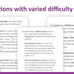 Digital SAT Math Practice Questions