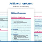Sustainable Business and Ethics Essentials