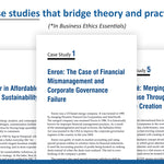 Management, Business Ethics & Business Law Essentials: Leadership, Governance, Contracts, IP, Employment, Tax & Data Protection (Set of 3 Books)