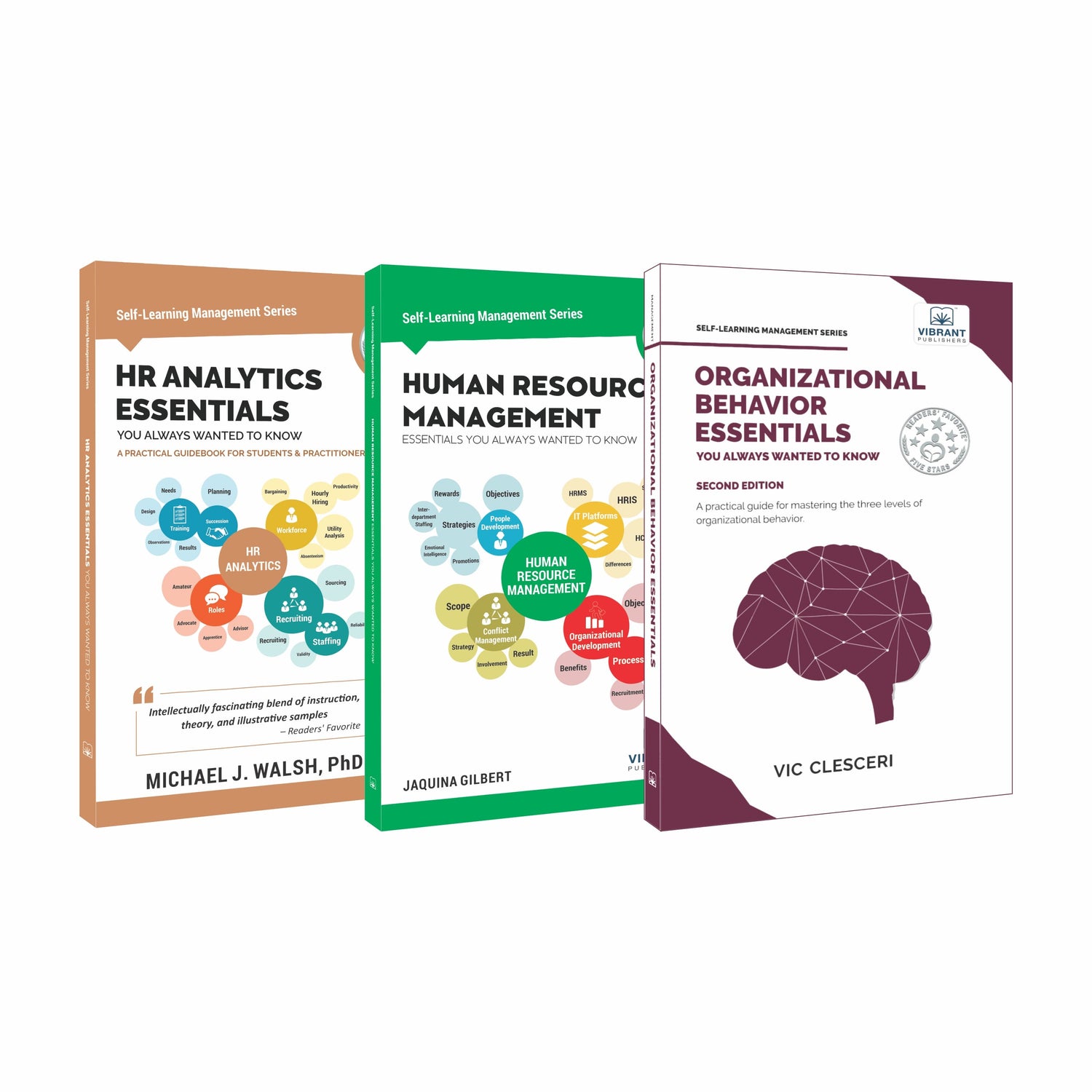 A practical guide to learning all about people management; Includes books on Organizational Behavior, Human Resource Analytics, and Management