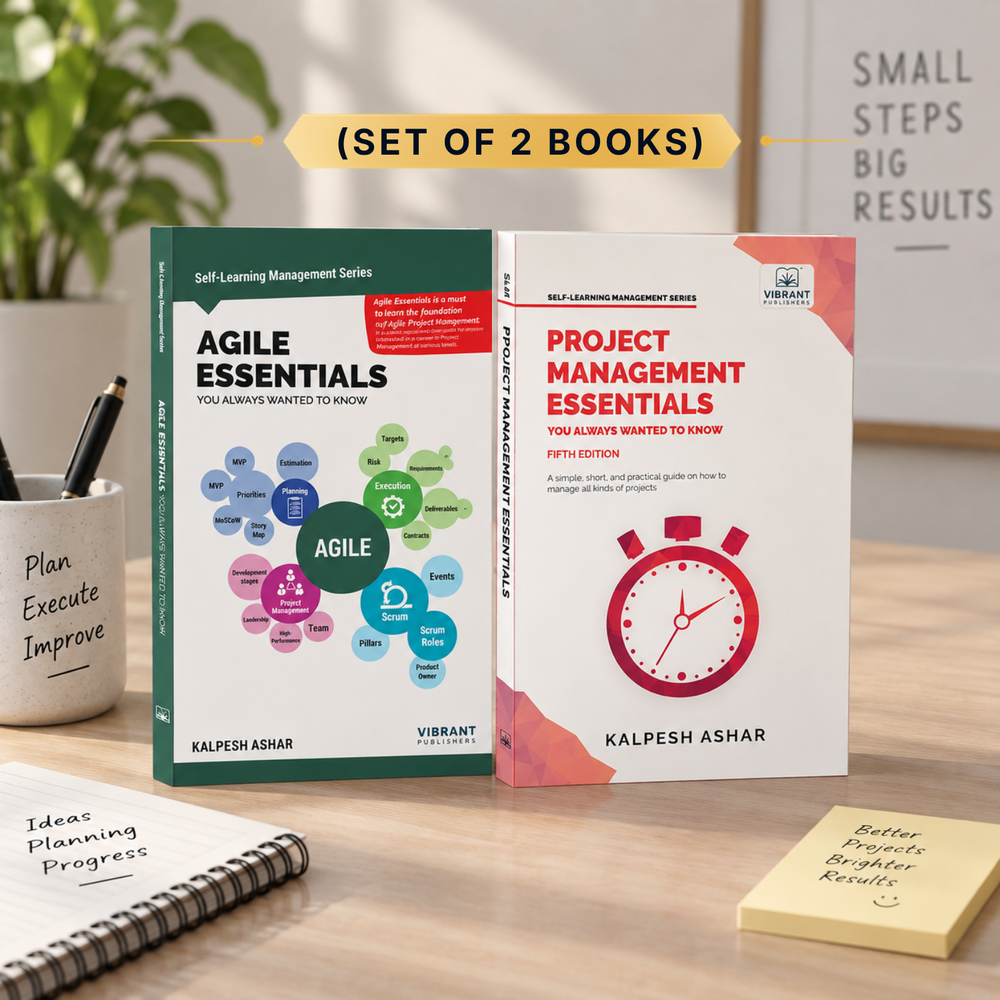 Agile & Project Management Essentials: Scrum, Planning, Execution, Leadership & Process Frameworks for Modern Teams (Set of 2 Books)
