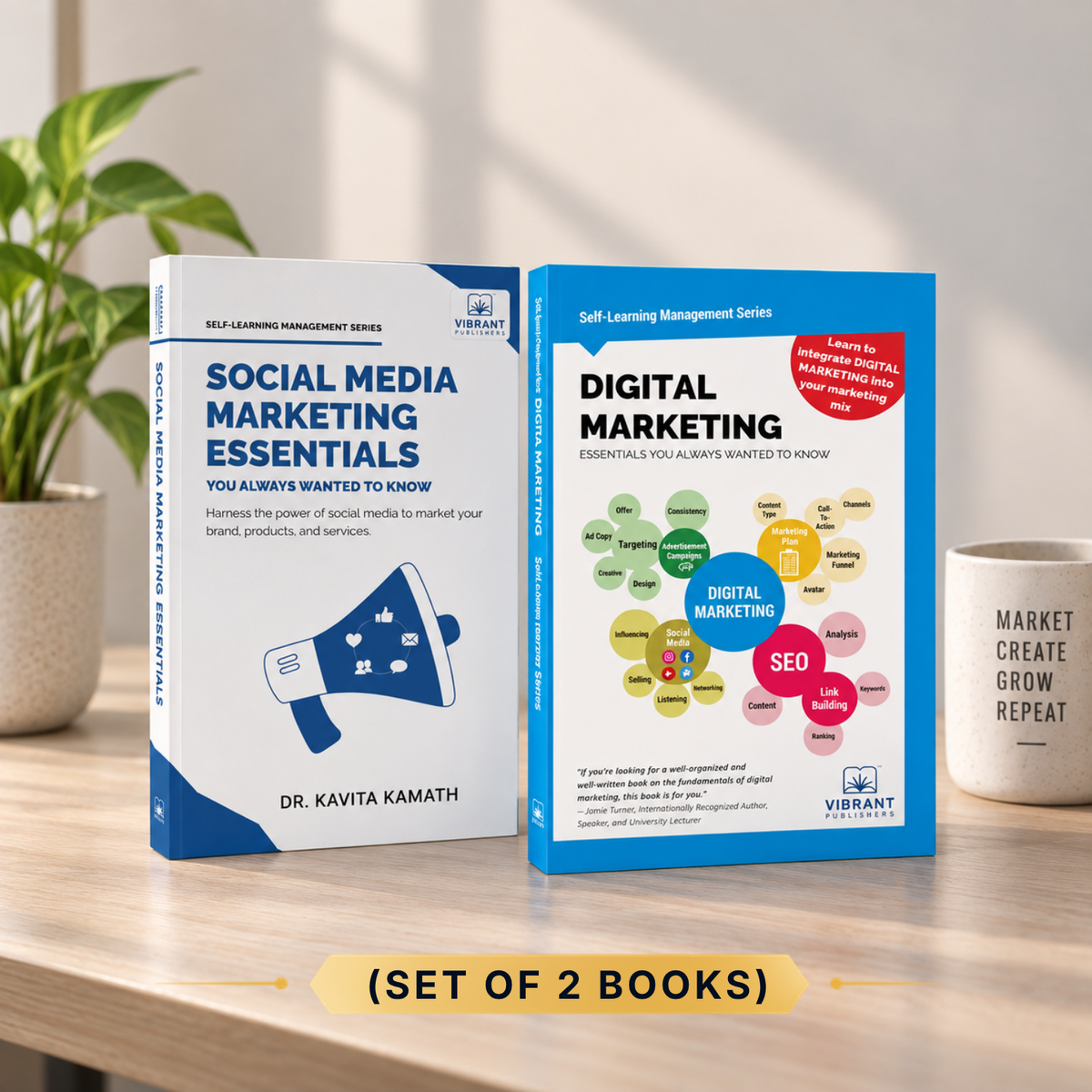 Two Marketing books for covering topics like Social marketing , Digital marketing.