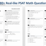 PSAT/NMSQT Math Practice Questions