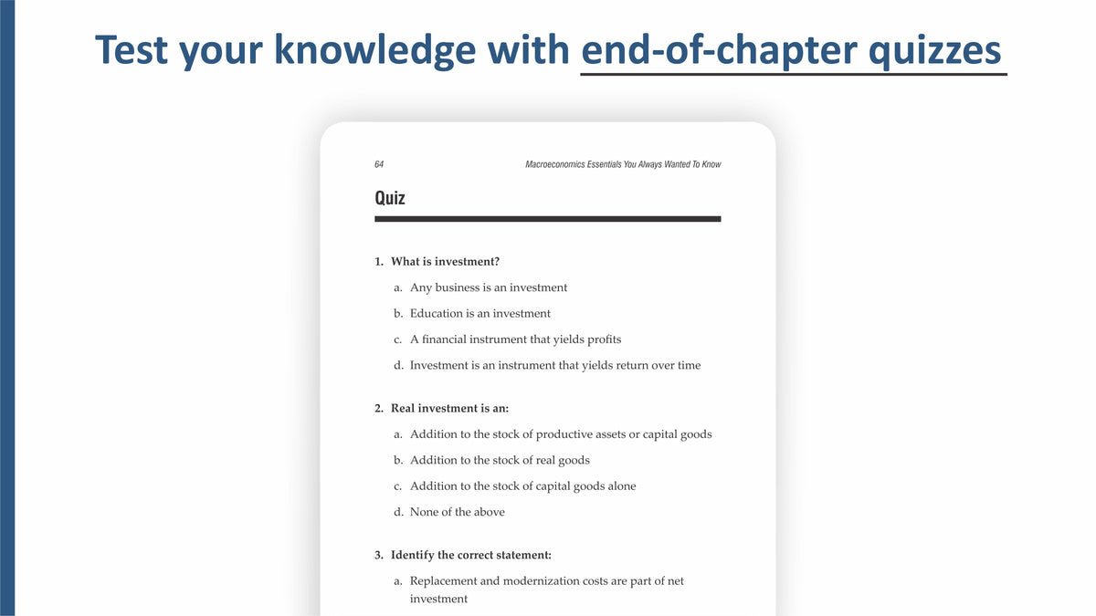 Macroeconomics Essentials You Always Wanted to Know