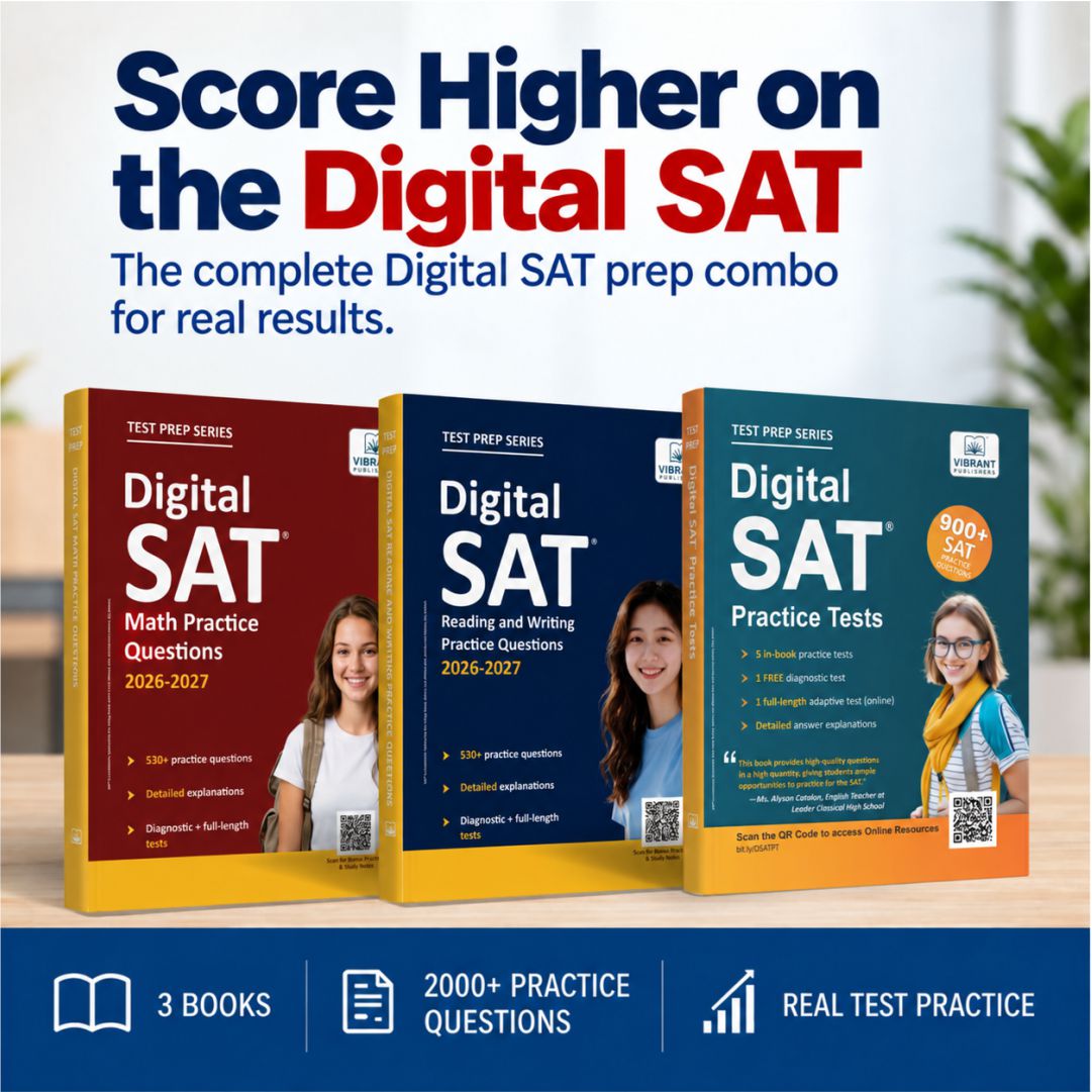 Digital SAT Prep Combo 2026-2027