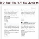 PSAT/NMSQT Reading and Writing Practice Questions