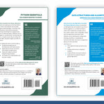 Data Structures and Algorithms + Python Programming Guides: Big O Notation, Recursion, Dynamic Programming, Greedy Algorithms, Object-Oriented Programming, Coding, Interview Prep – Set of 2 Books