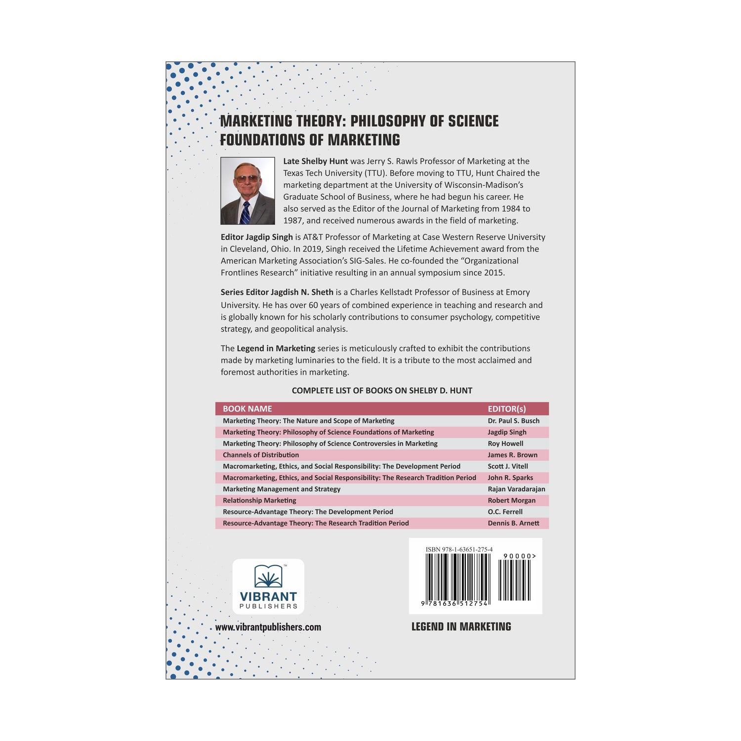 Marketing Theory: Philosophy of Science Foundations of Marketing