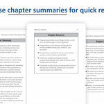 Chapter learning objectives in Vibrant Publishers SLM series