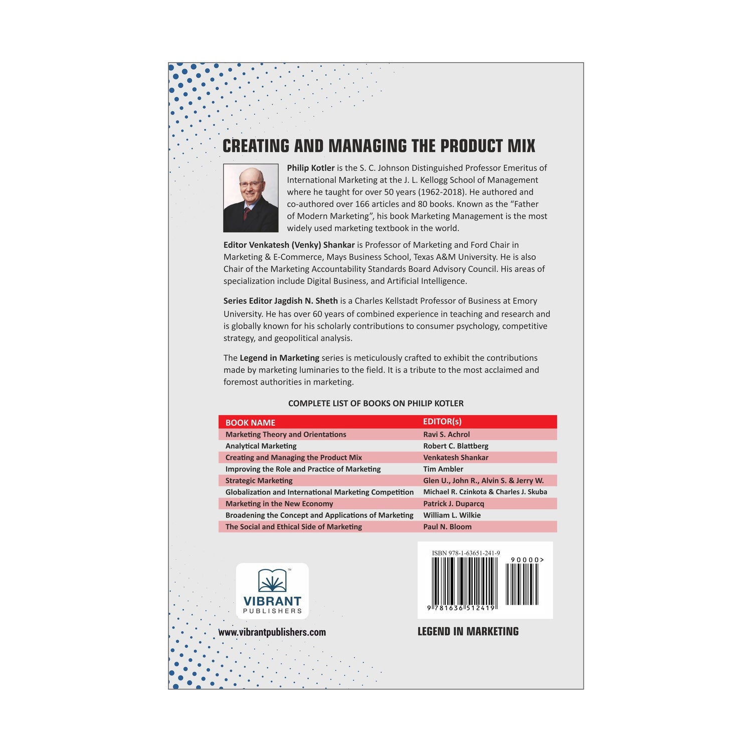 Creating And Managing The Product Mix