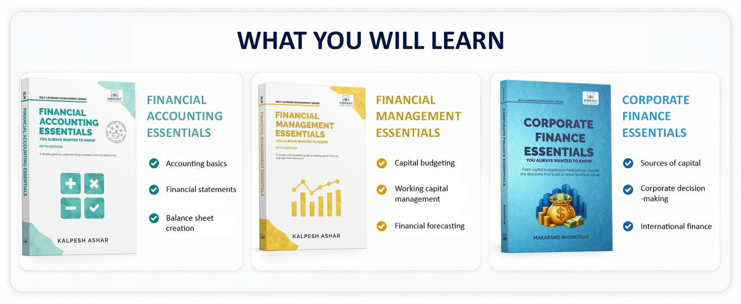 Financial Management, Financial Accounting & Corporate Finance Essentials