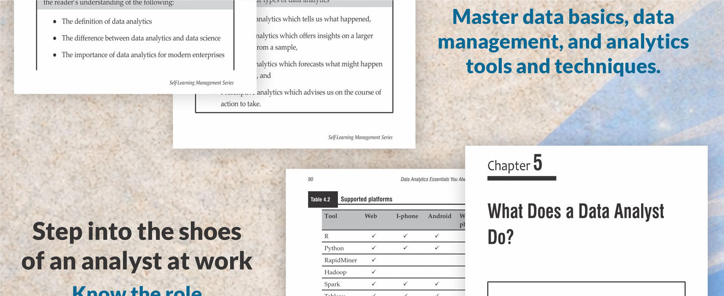 Data Analytics Essentials You Always Wanted To Know: A Practical Guide to Data Analysis Tools and Techniques, Big Data, and Real-World Application for Beginners