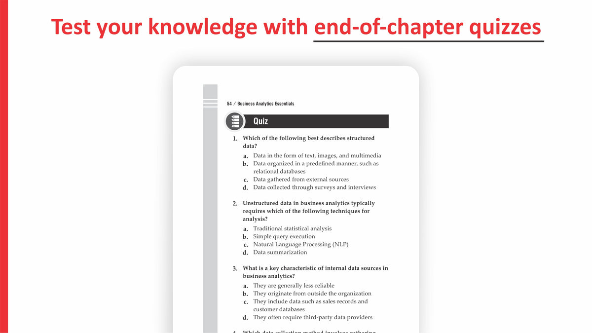 Business Analytics Essentials You Always Wanted to Know