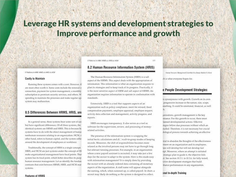 Human Resource Management Essentials You Always Wanted To Know (Self-Learning Management Series)