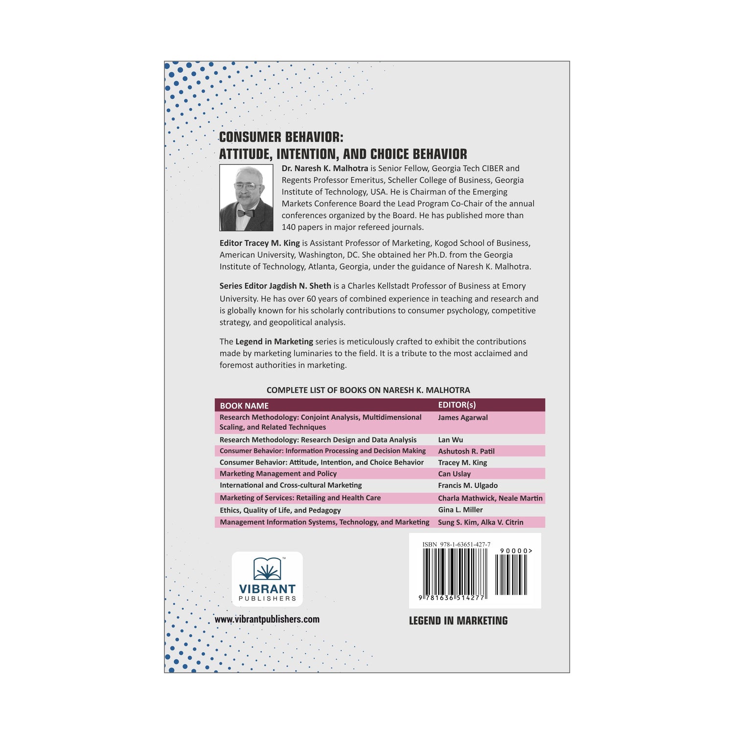 Consumer Behavior: Attitude, Intention, and Choice Behavior