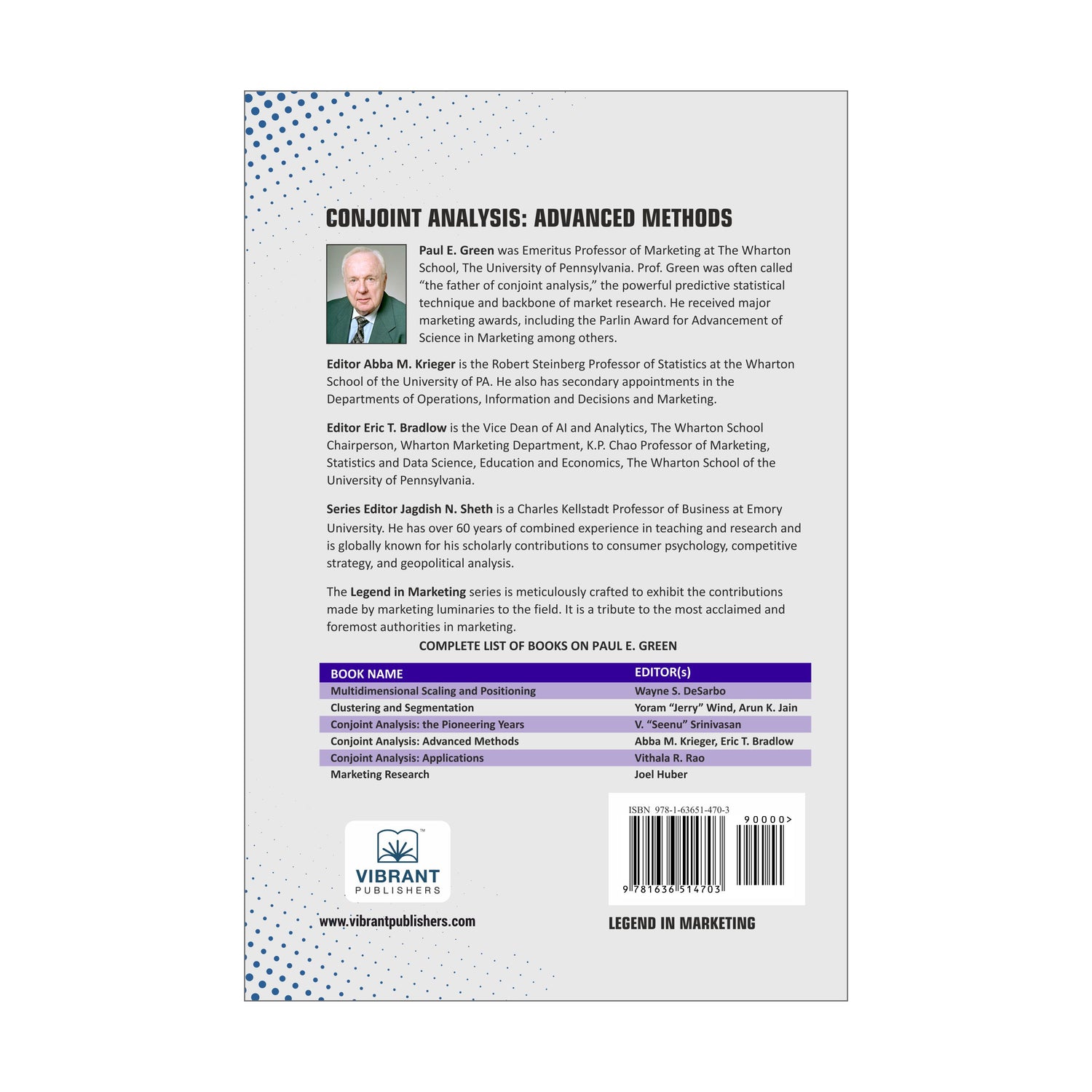 Conjoint Analysis: Advanced Methods