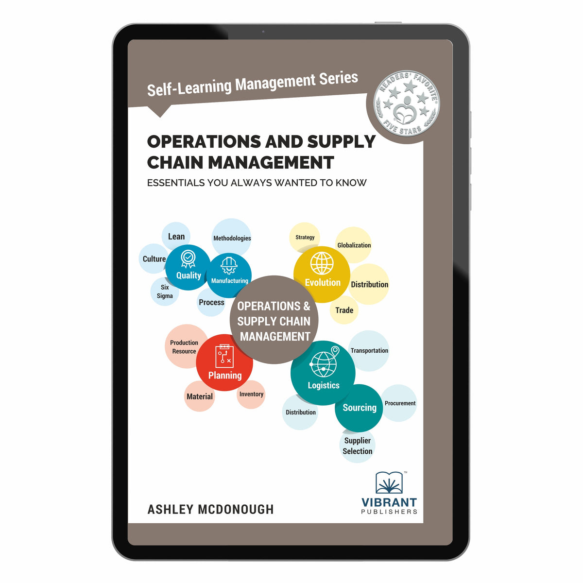 Operations & supply chain management textbook by Vibrant Publishers