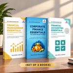 Set of 3 books Comprising of Financial Management, Financial Accounting & Corporate Finance Essentials by Vibrant Publishers.