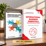 Set of 2 books Comprising of Code to Global Business and Operations by Vibrant Publishers.