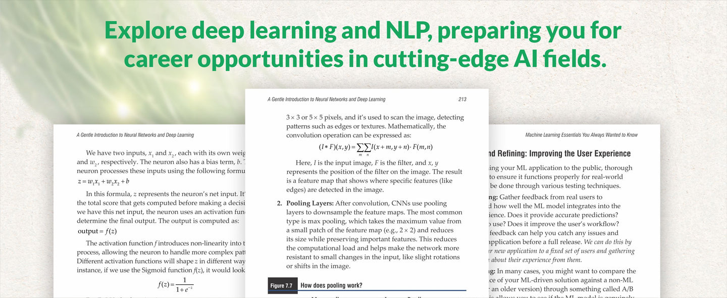 Machine Learning Essentials You Always Wanted to Know: A Hands-On Beginner's Guide to Mastering AI, Supervised, Unsupervised, and Deep Learning Algorithms