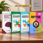 Four paperback books from vibrant Publishers for complete leadership guide.