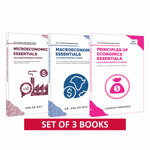 Economics Essentials Trio: Microeconomics, Macroeconomics & Principles—Demand & Supply, Consumer Behavior, GDP, Policy Basics (Set of 3 Books)