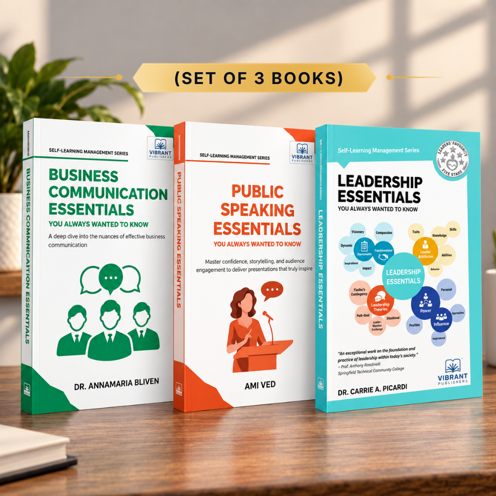 Professional Development Essentials: Business Communication, Leadership & Public Speaking Skills for Career Success - Set of 3 Books