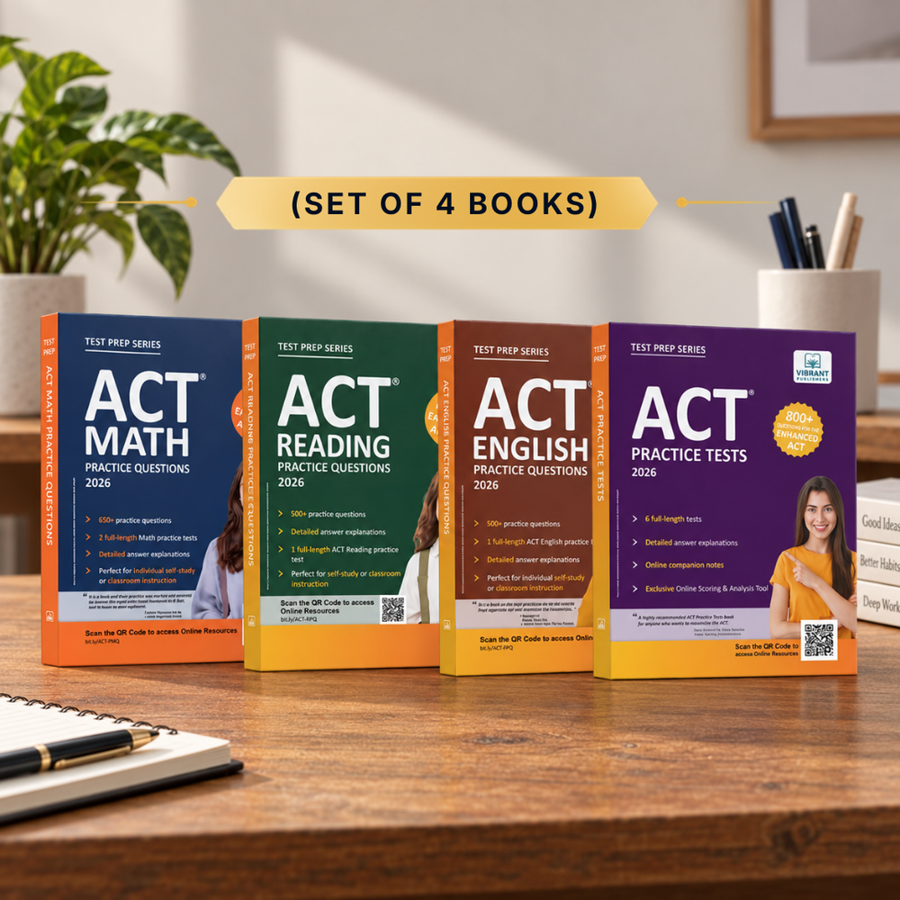 ACT Complete Prep: (Set of 4 Books)