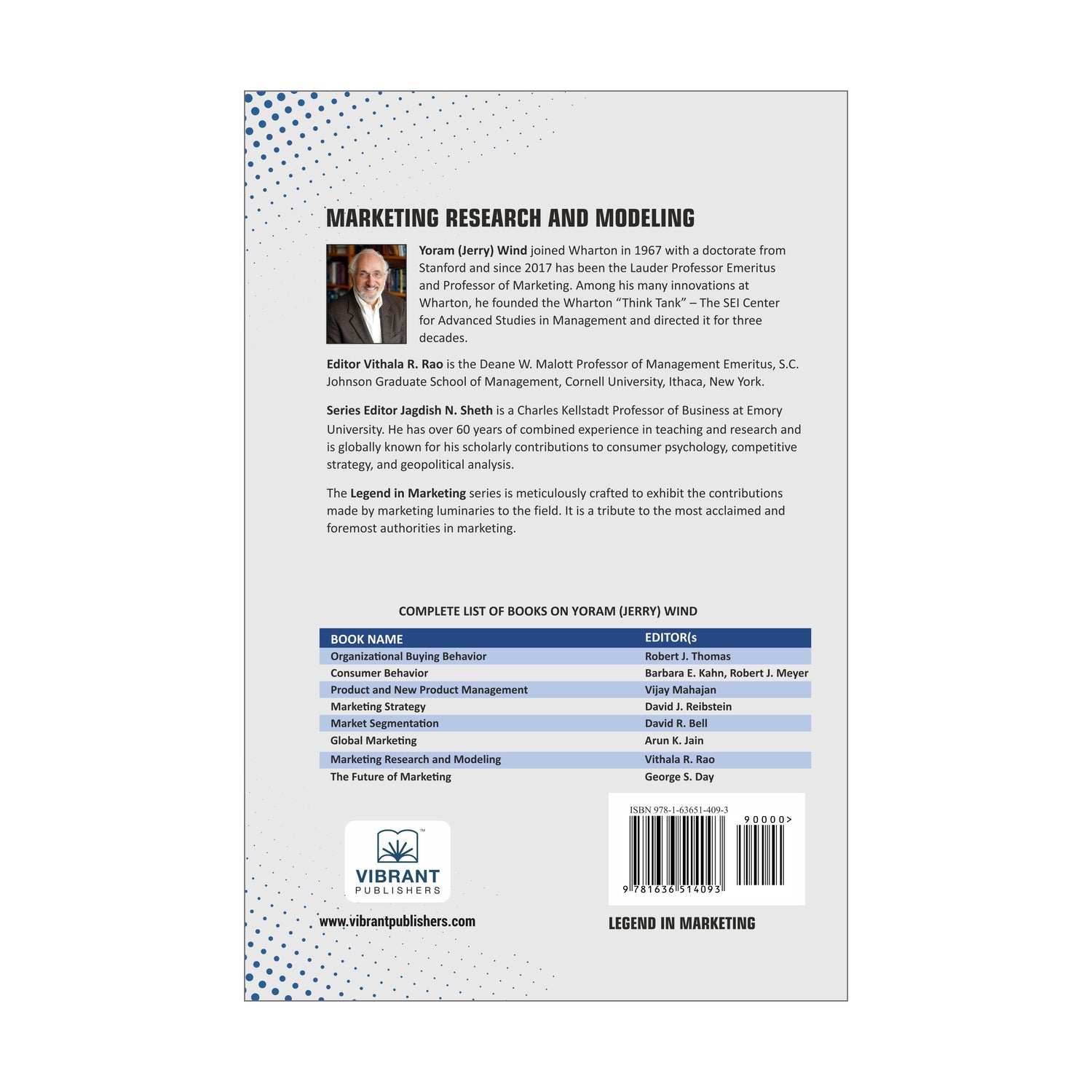 Marketing Research and Modeling