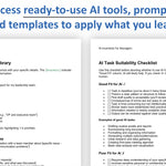 AI Essentials for Managers