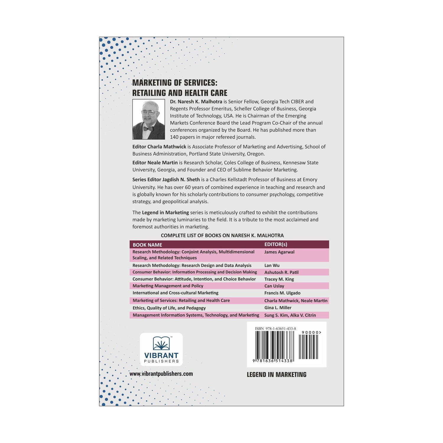 Marketing of Services: Retailing and Health Care