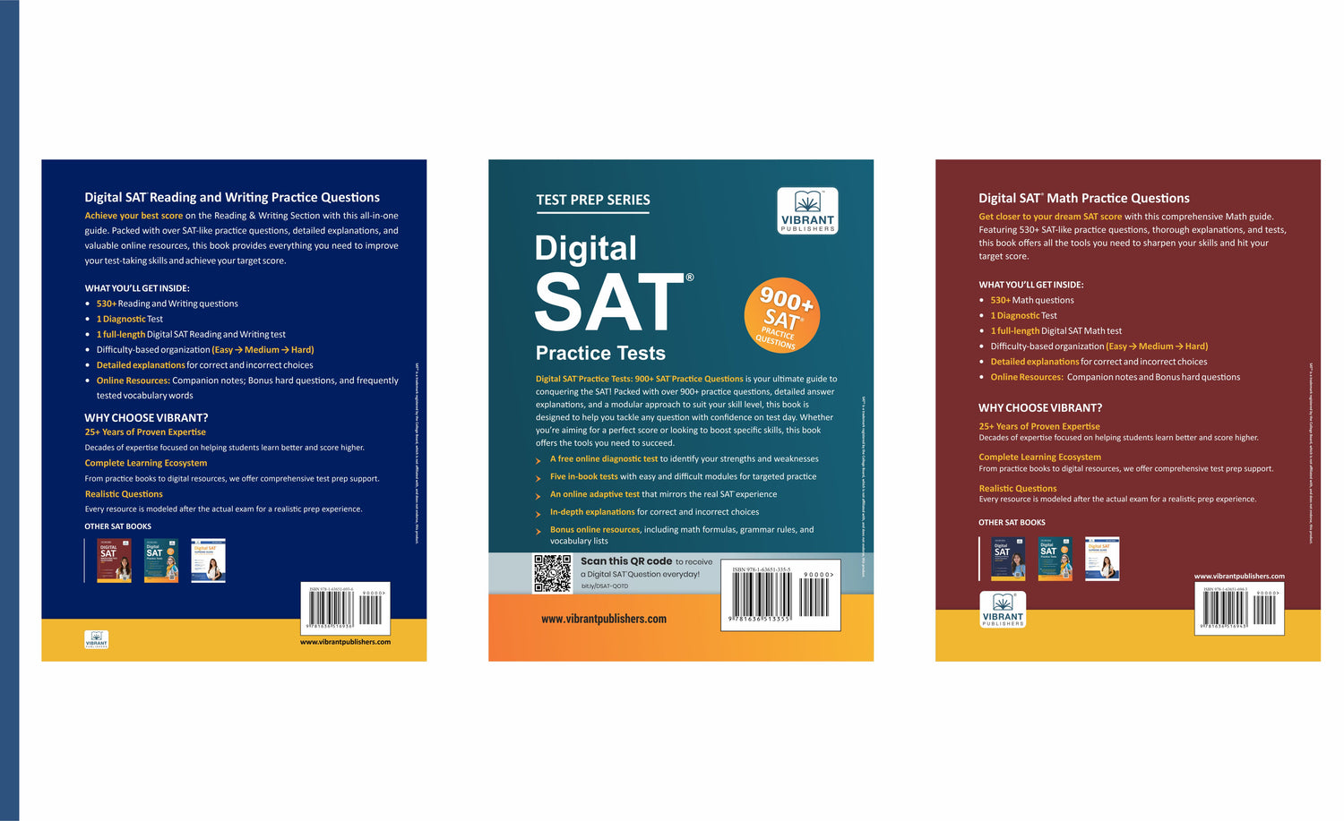 Digital SAT Prep Combo 2026-2027