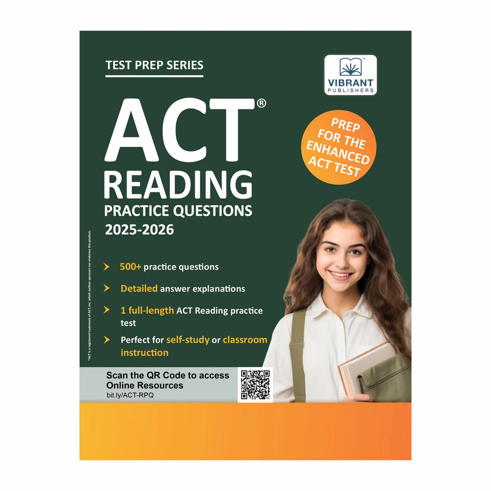 ACT Reading Practice Questions | Prep for the Enhanced ACT | 2026-2027
