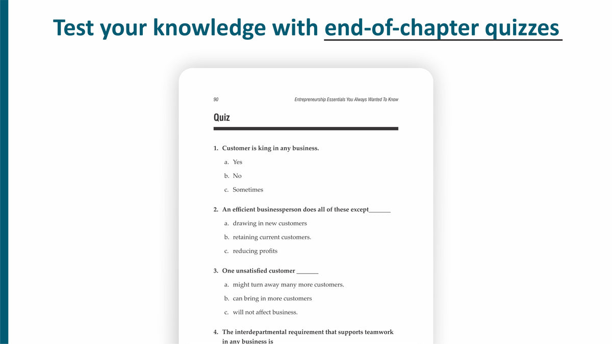 Entrepreneurship Essentials You Always Wanted To Know