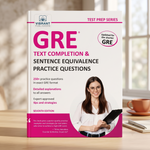 GRE Text Completion & Sentence Equivalence Practice Questions book by Vibrant Publishers.