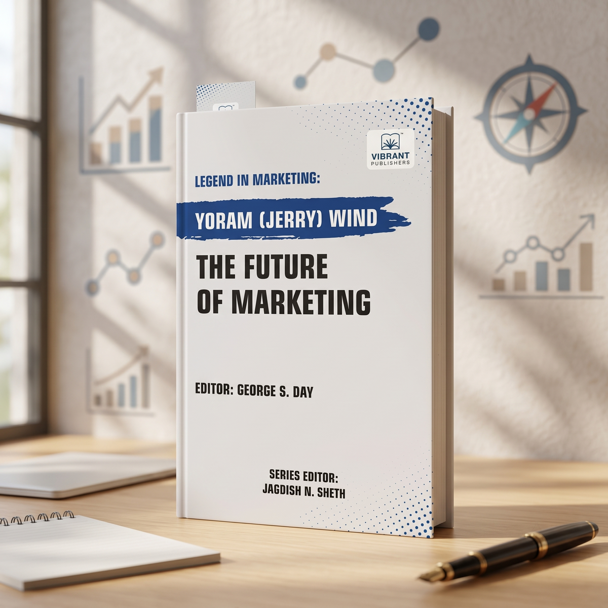 A paperback book titled 'The Future of Marketing' by George S. Day, edited by James N.