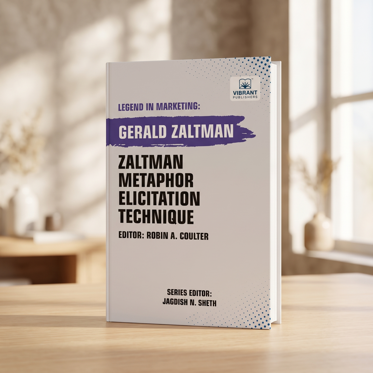 A book titled "Zaltman Metaphor Elicitation Technique" by Gerald Zaltman.