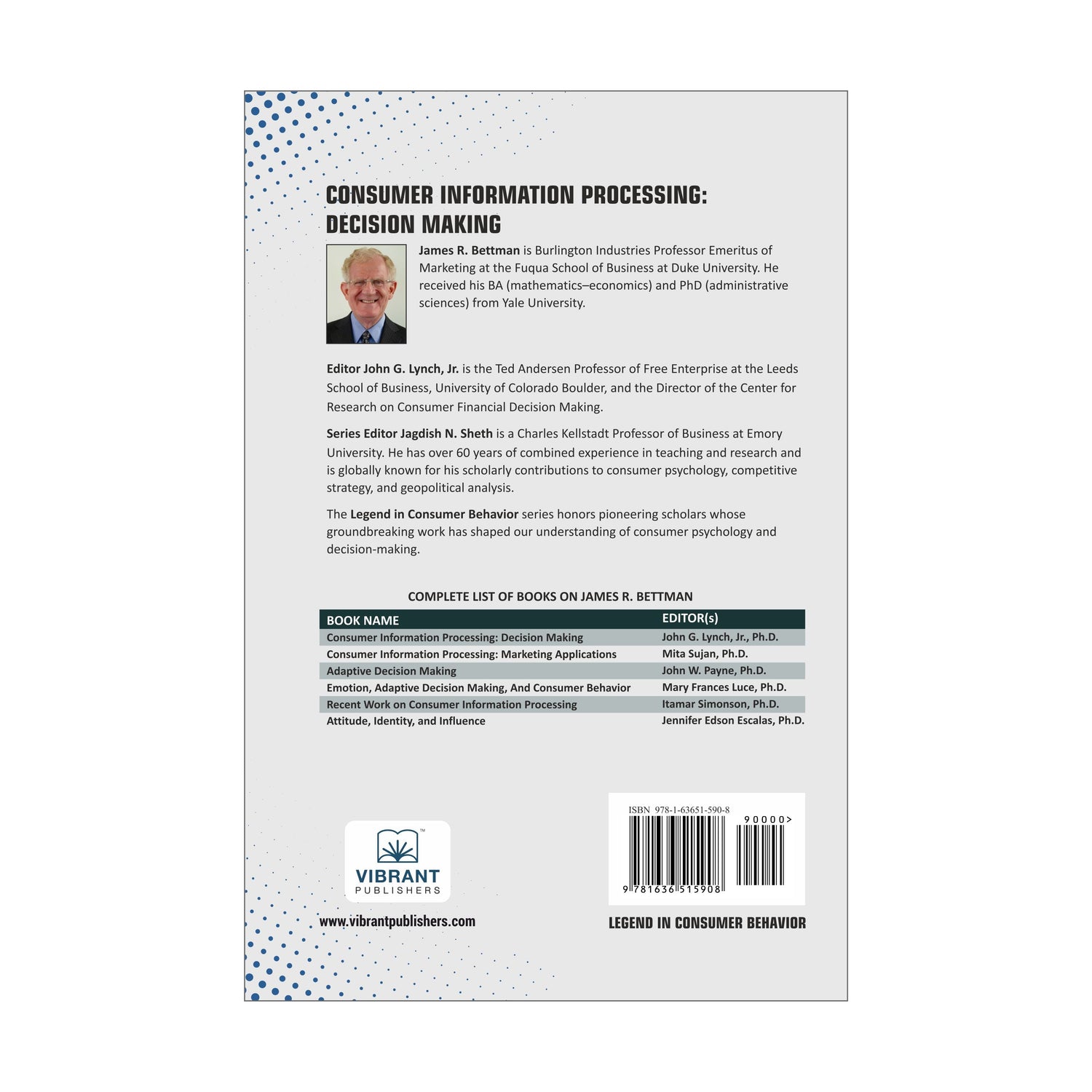Consumer Information Processing: Decision Making