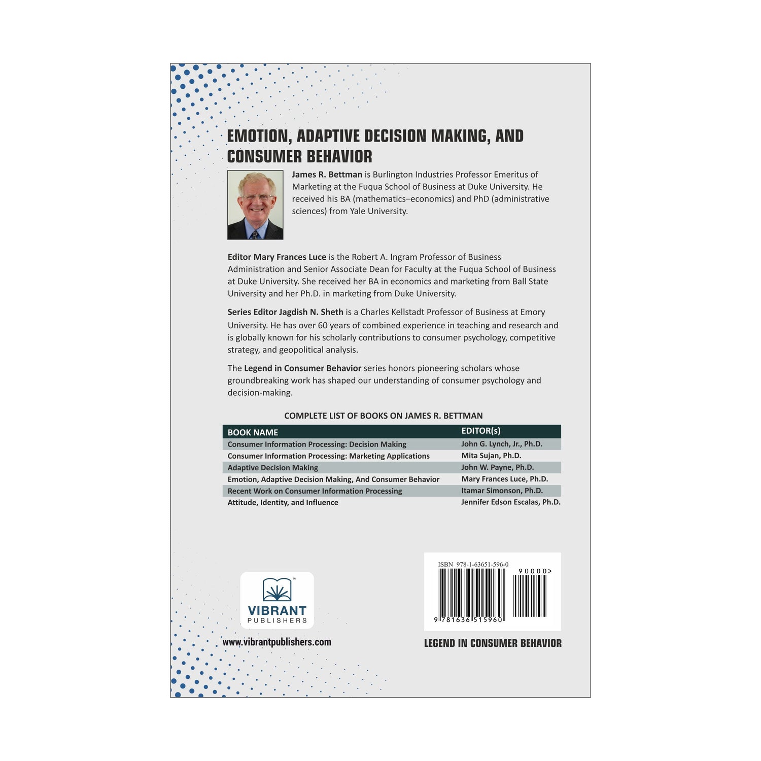 Emotion, Adaptive Decision Making, And Consumer Behavior
